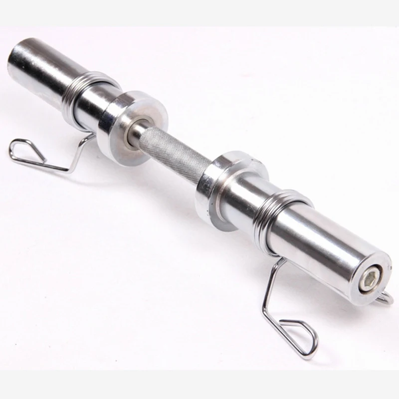 with Fixed Buckle, Fitness Barbell Bar, 50cm-Electroplated Weight Lifting Dumbbell Bar, Can Be Customized