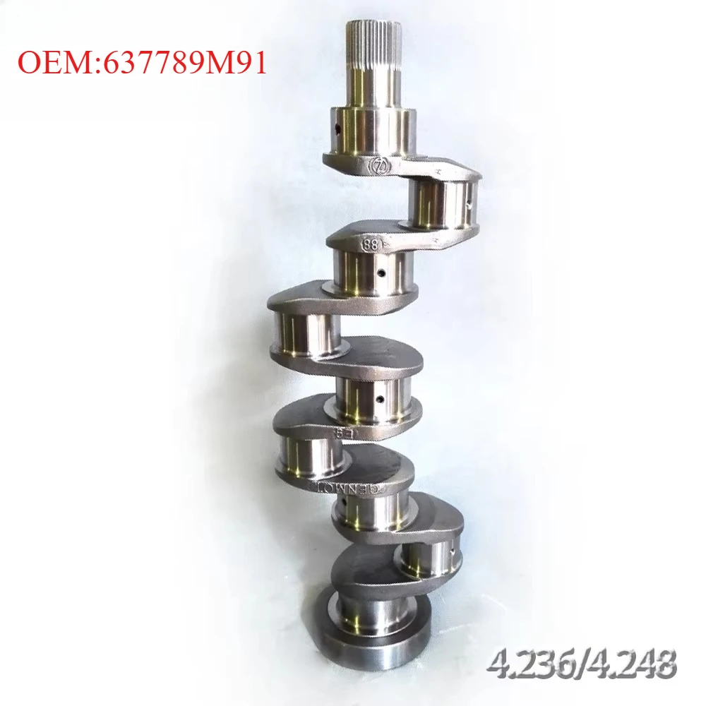 

High Precision OEM 3637789M91 4.236 4.248 Alloy Crankshaft, Suitable for Perkins Engine Massey Ferguson