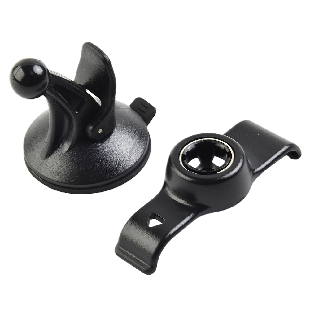 High Quality Practical Car Bracket GPS Accessories Holder Lightweight Mount Plastic Suction Cup Mount 1Pcs Black