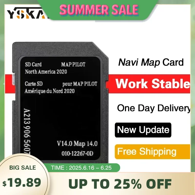 

GPS MAP PILOT Garmin SD Card Update 2020 V14 USA CAN MEX Maps for Mercedes AMG/C-class/E-class/GLC Car Navigation