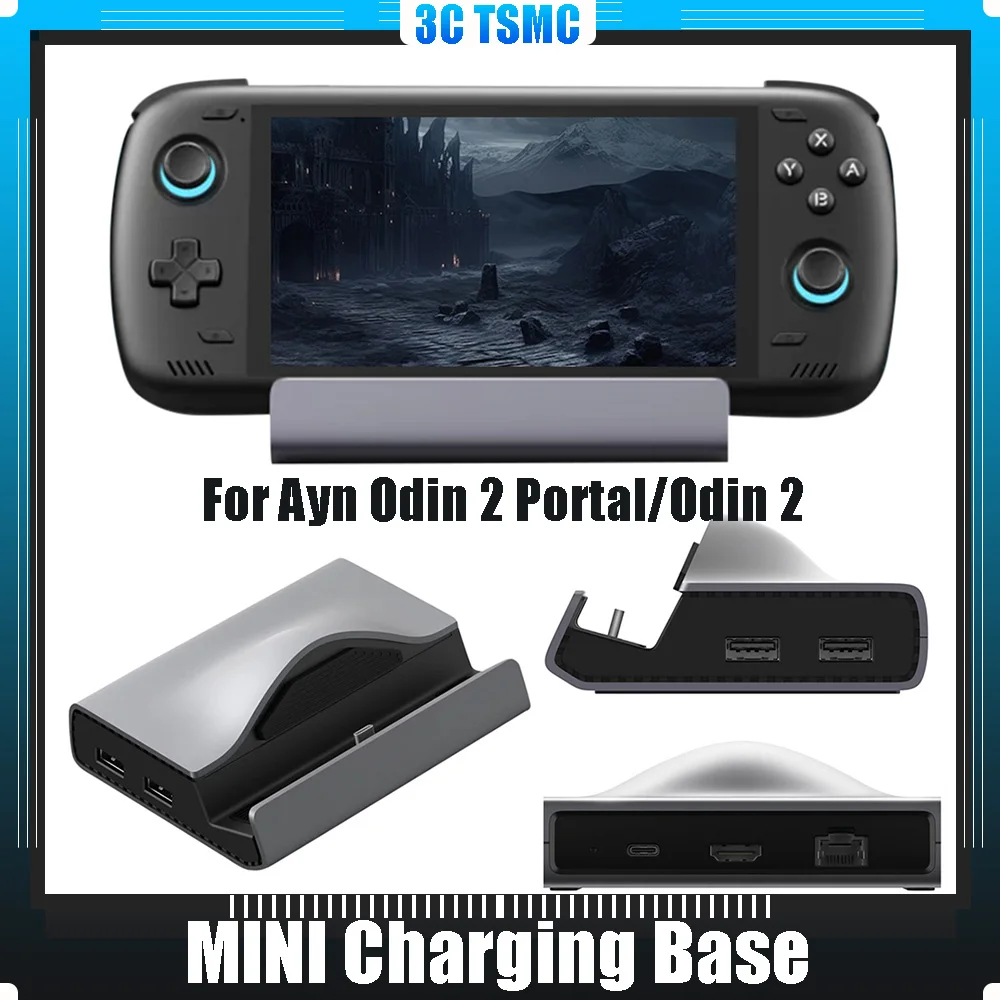 

Charging Base Multi-Function Charging Dock SSD Expandable Storage PCIe NVMe Slot for Ayn Odin 2 Portal/Odin 2/Odin 2 Mini