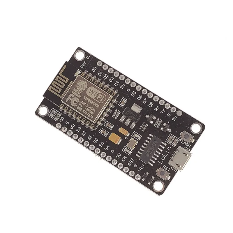 Módulo sem fio nodemcu v3 ch340 lua wifi internet das coisas placa de desenvolvimento esp8266 com antena pcb e porta usb para arduino