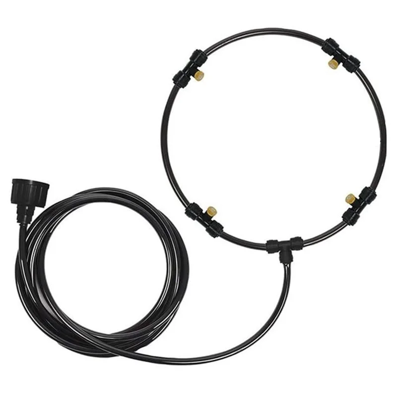 

Luckshopping 16-дюймовое охлаждающее кольцо, комплект уличных вентиляторов для крутого патио, аксессуары для уличного патио и сада