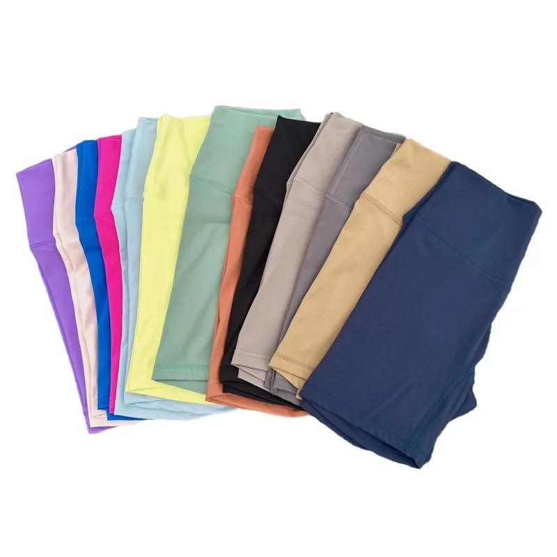 Impact Gym Shorts Women Fitness Shorts Low Ribbed Band Yoga Shorts Workout Scrunch Butt Seamless Leggings High Waisted Short