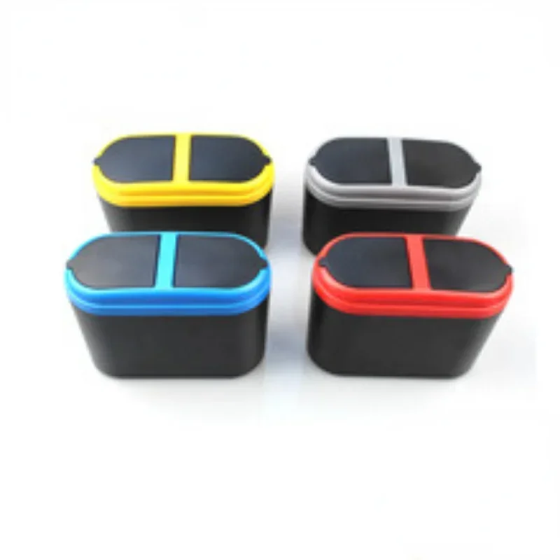 

Новый автомобильный мусорный бак, подвесной автомобильный ящик для сбора мусора, пластиковый прессованный квадратный мусорный бак, автомобильные аксессуары