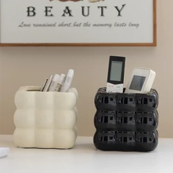Bathroom Organizer Makeup Organization Cosmetic Lipstick Holder Makeup Brush Holders Storage Organiser Office Ceramic Pen Holder