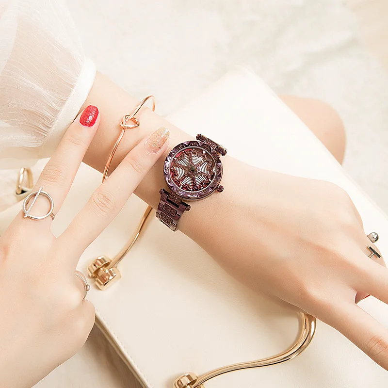New Stylish Women'S Watch, Trendy Stainless Steel Strap, Simple Design, Timepiece And Accessories, Perfect Gift For Women.