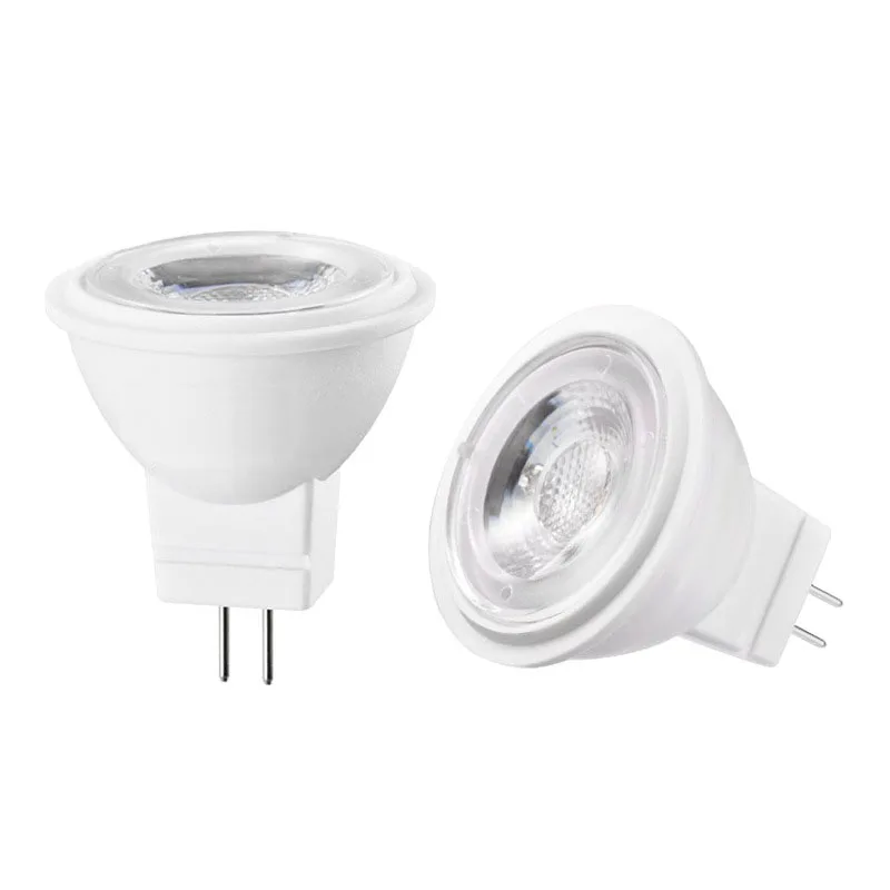 Bombilla LED MR11 COB de 3W, CA, CC, 12V, 120V, 230V, lámpara de techo, foco LED GU4, 38Deg = 20W, luz halógena, 4 piezas