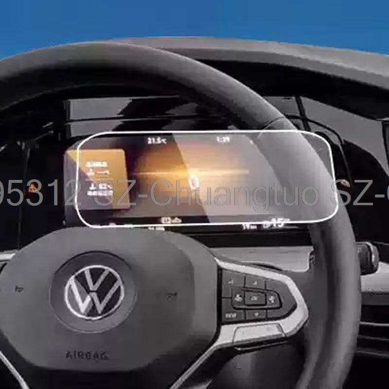

Tempered Glass LCD Screen Protective Film For Volkawagen VW Golf 8 2021 Car Dashboard anti-scratch accessories