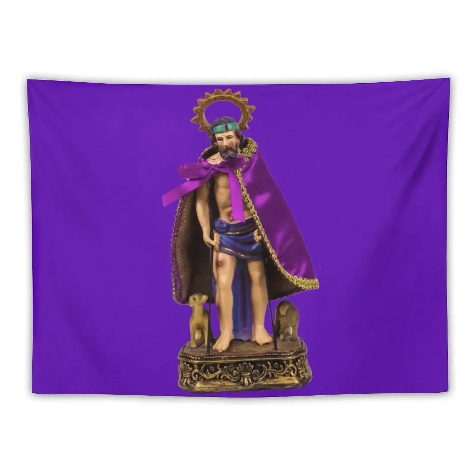 San Lazaro Babalu Aye Cuba Santeria Tapestry Bedroom Decor Bedroom Decorations Bed Room Decoration Carpet On The Wall Tapestry