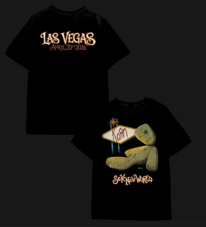 2026 Korn Paris Belcy Arena Performance Summer Men's and Women's Pure Cotton T-shirts Comfortable, Breathable, High-quality Ins