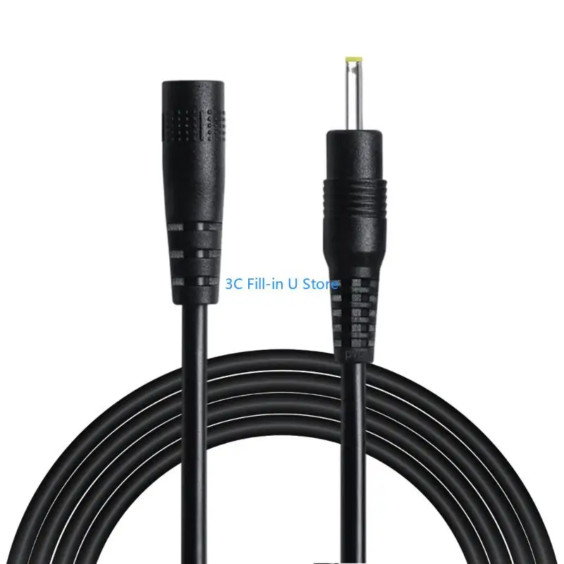 G8TA Flexible 2.5x0.7mm Power Supply Cord for Auditory Devices Mobile Accessories Plastic Housing Copper Wire Construction