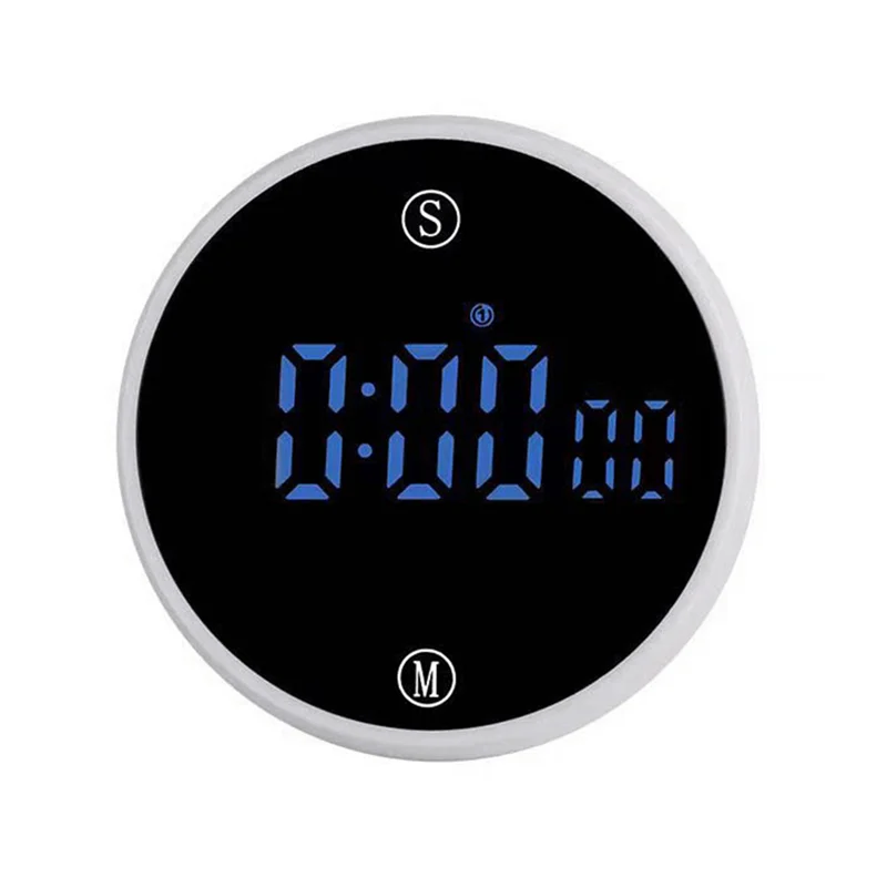

LED Digital Timer Magnetic Electronic Cooking Countdown Timer For Cooking Shower Stopwatch Alarm Clock