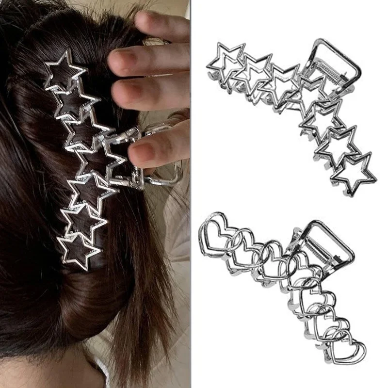 1Pc Metal Star Silv…