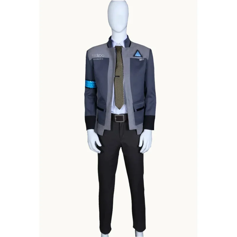 «Новый! Костюм Detroit Become Human Connor RK800 Tight Agent + косплей KARA AX400 — идеально подходит для Хэллоуина H4865”