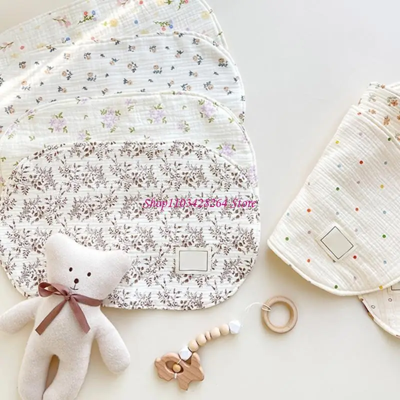 

Newborn Pillow Sweat-Absorption Toddlers Burp Cloth for Boys Girl Peaceful Sleep