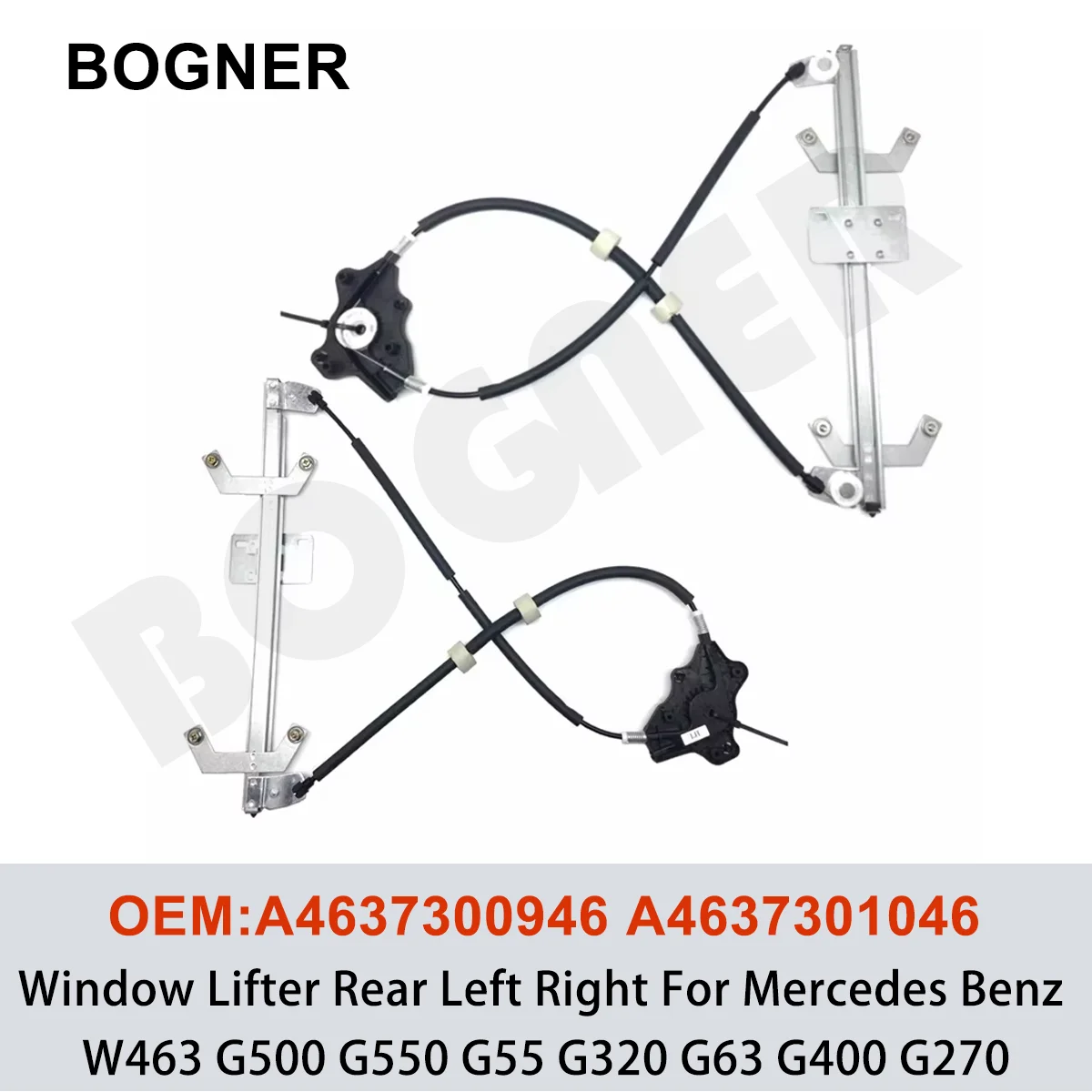 A4637300946 A4637301046 Window Lifter Rear Left Right For Mercedes Benz W463 G500 G550 G55 G320 G63 G400 G270