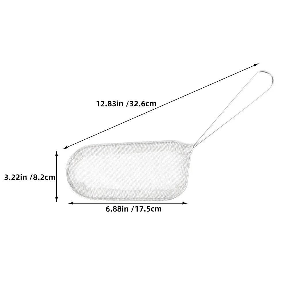 

Stainless Steel Strainer French Fries Basket Deep Net Grease Colander Multi-function Kitchen Gadget Food Fried Basket