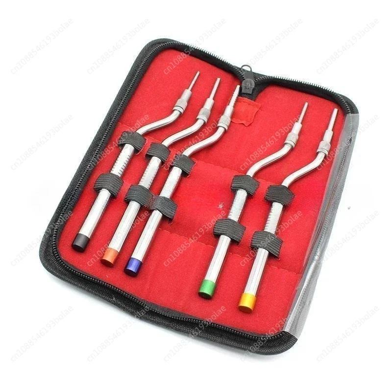 Dental Elbow Lifting Tool 5 Pieces Suit Planting Tool Maxillary Sinus Internal Lifting Tool