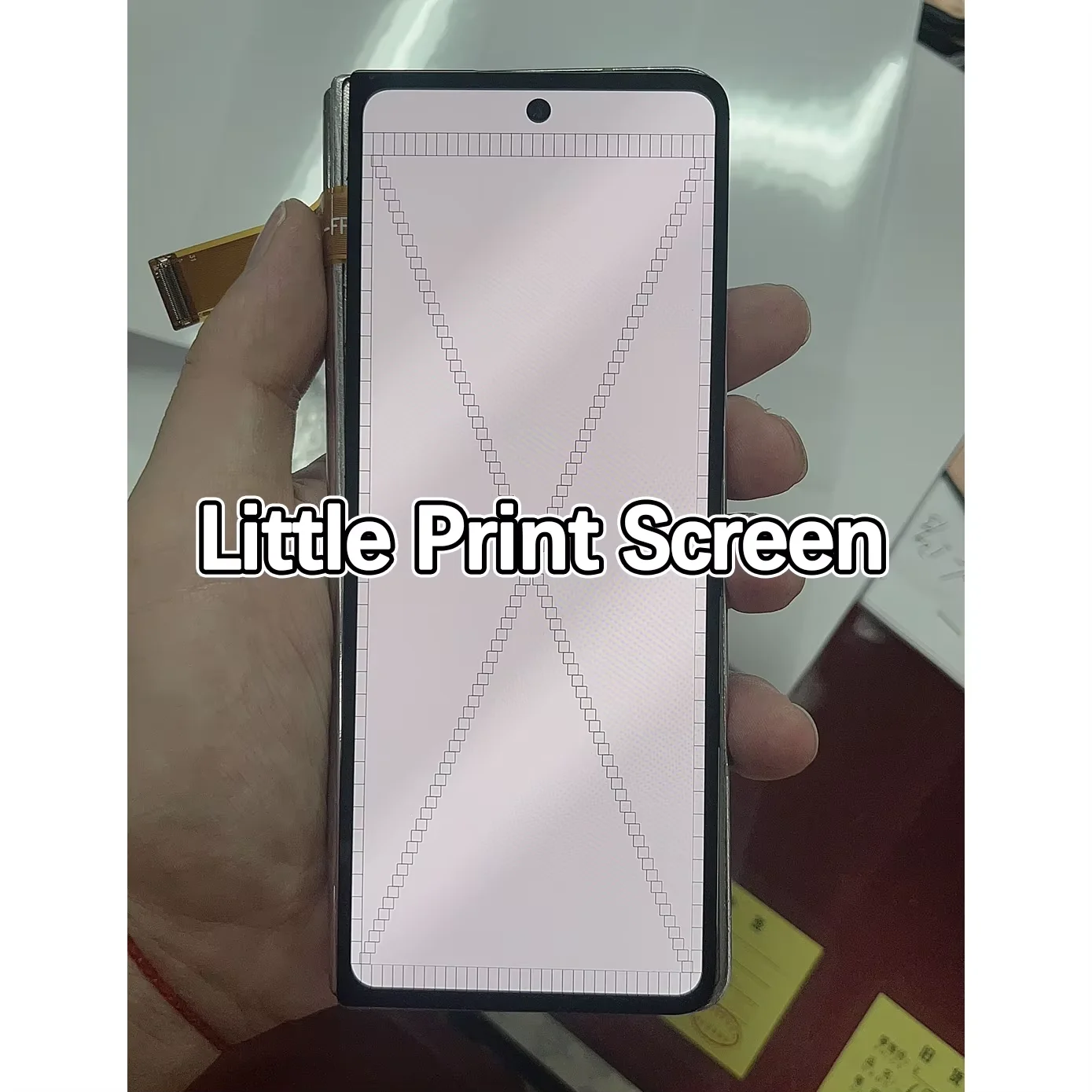AMOLED LCD With Defect Point Display Screen Touch Screen Digitizer Assembly With Frame For Samsung Z Fold 4 F936 F936B