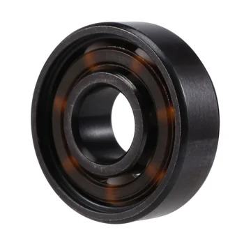 16pcs cerâmica 608 rolamentos 8X22X7mm ABEC-11 híbrido 6 branco ZrO2 bolas skate rolamento patinação rolo inline