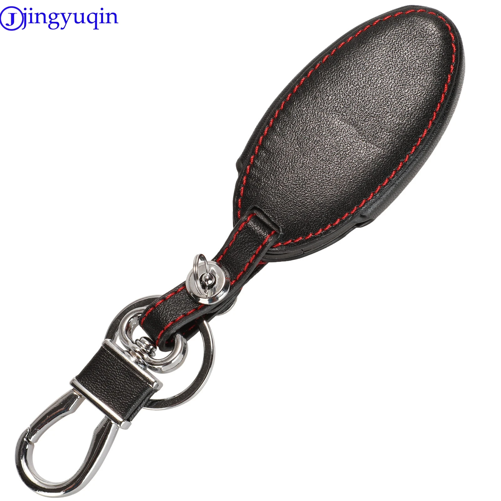 jingyuqin Remote 3/4 Leather Key Case Cover For nissan Qashqai J11 x-trail T31 T32 Protect Vampira Pathfinder Murano Teana Juke