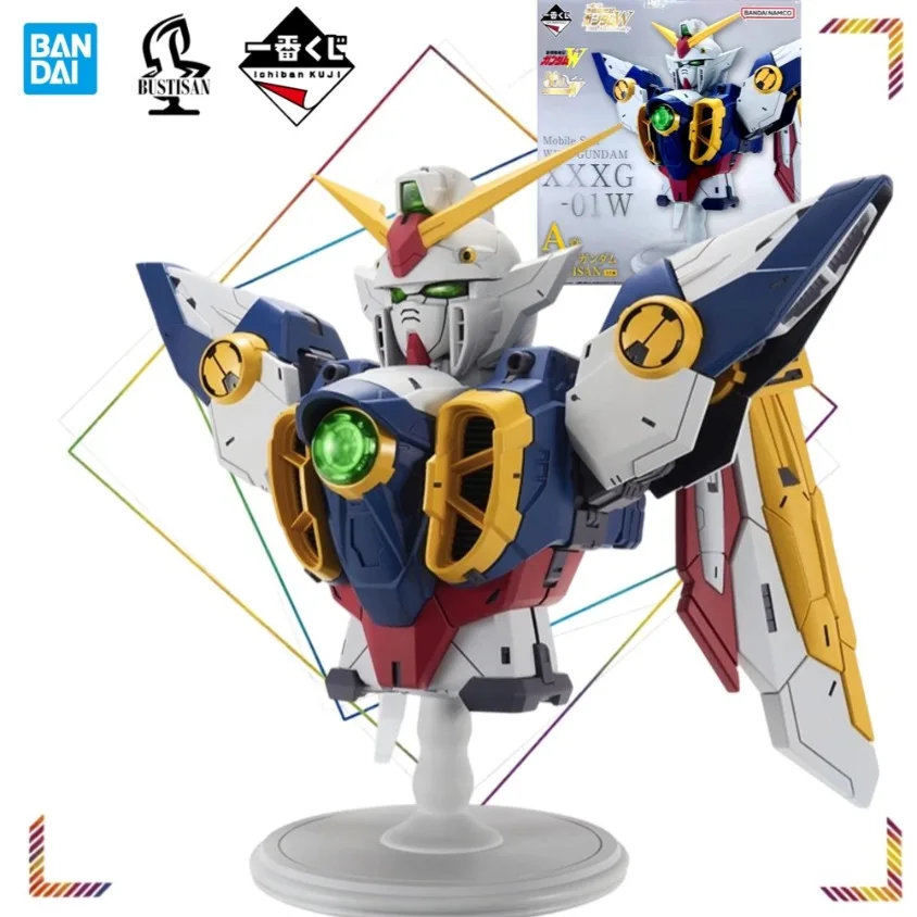 

BANDAI Ichiban Kuji Wing Gundam Action Figures Gundam W 30th Anniversary Anime Mecha Collection Model Gift