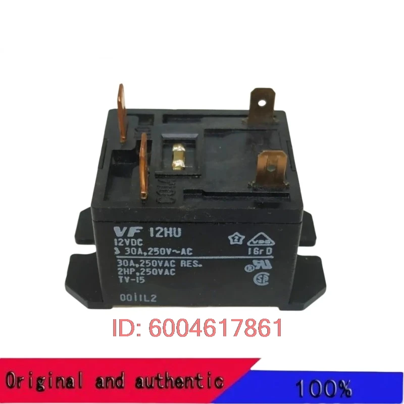 

5 шт./лот Новые оригинальные реле VF12HU 12VDC dw-033303 VF24HU 24VDC 4PIN 30A 250VAC