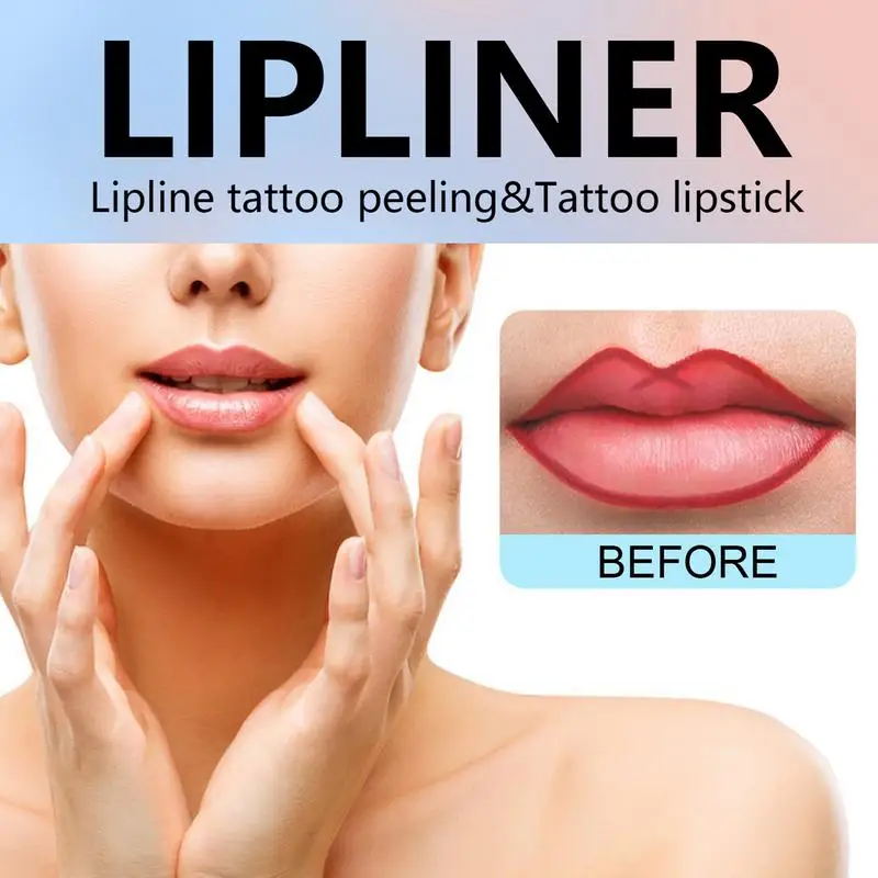 Crayon à lèvres imperméable Peel Off tatouage brillant à lèvres imperméable longue durée mat lèvres teinte brun Contour déchirures lèvres tache cosmétique