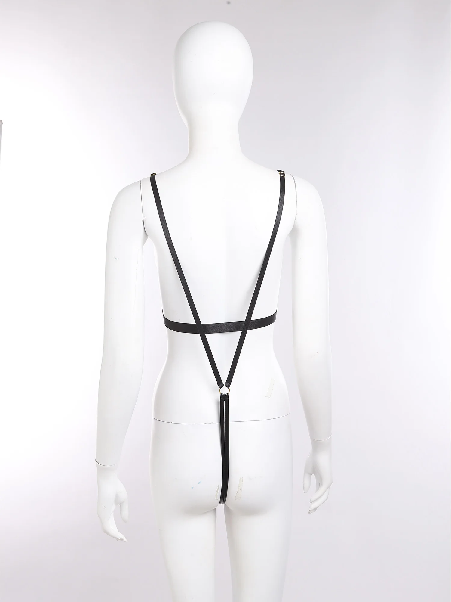 

Women Alluring Sling Bodysuits Erotic Adults See Through Backless Stimulating Nightwear for Couple's Flirting Dating Outfits