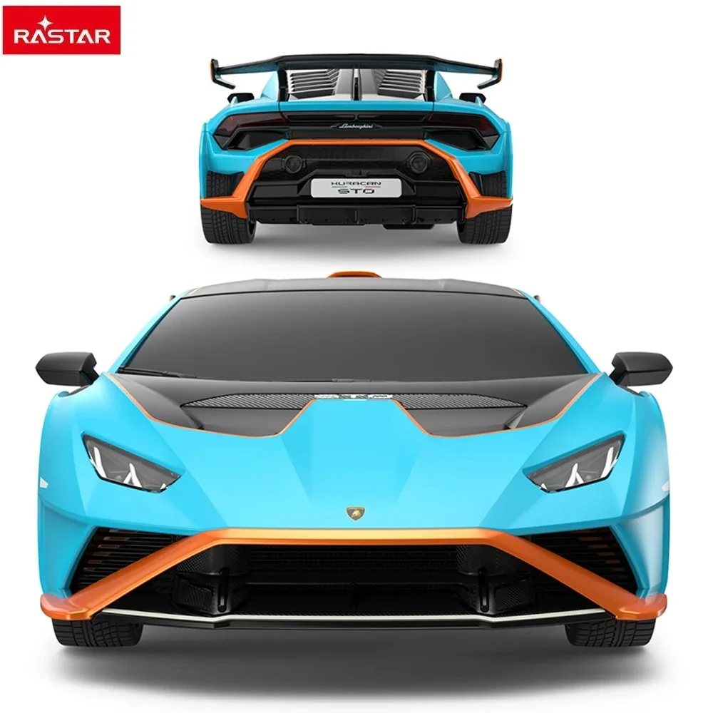 RASTAR For Lamborghini Huracan STO RC Car 1:24 Scale Remote Control Car Model Radio Controlled Auto Machine Vehicle Toys Gift