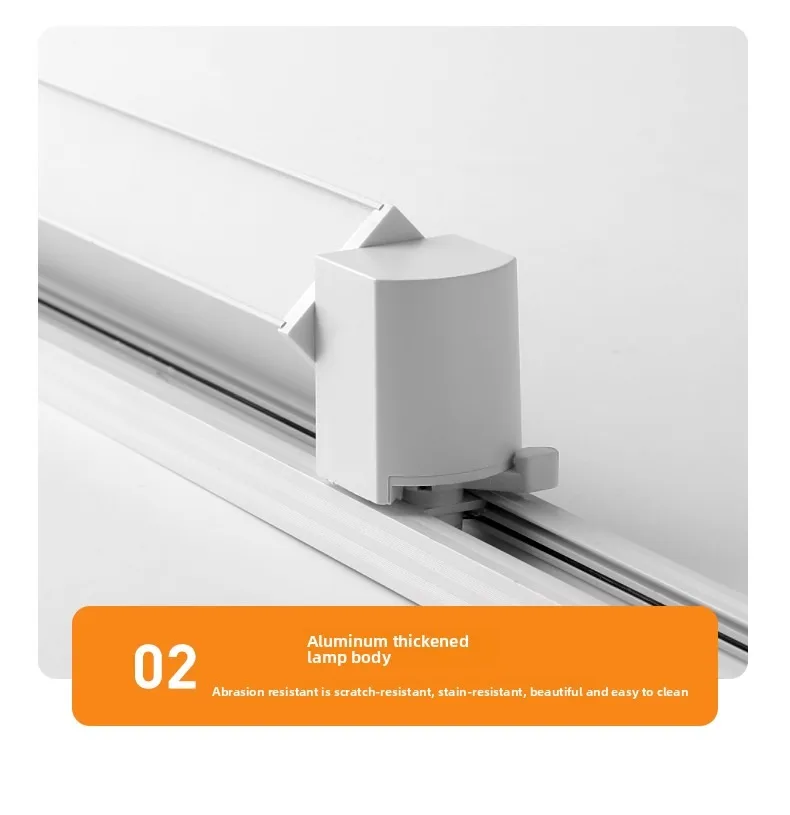 LED Track Lighting System - Adjustable Spotlight & Floodlight for Home Shop Ceiling, High Bright Rail Lamp Decor