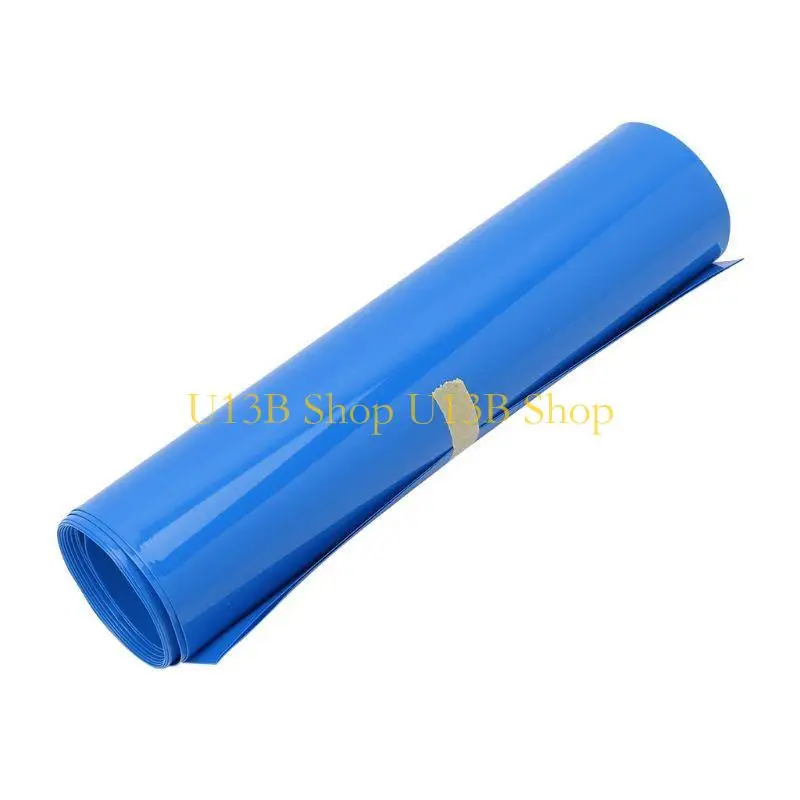U13B Li-ion Wrap Cover Skin 18650 Lithium Battery Heat Shrink Tube Tubing PVC Shrinka