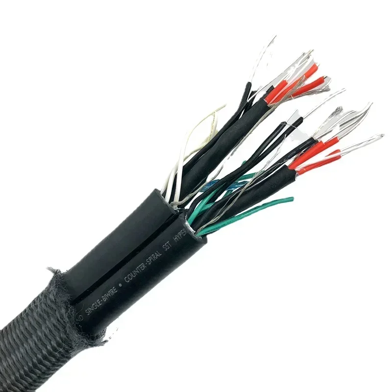 Hi-end WEL Speaker Cable Solid (PSS) Perfect-Surface Silver Conductors HiFi Audio Speaker Cable Bulk Audio Extension Cord