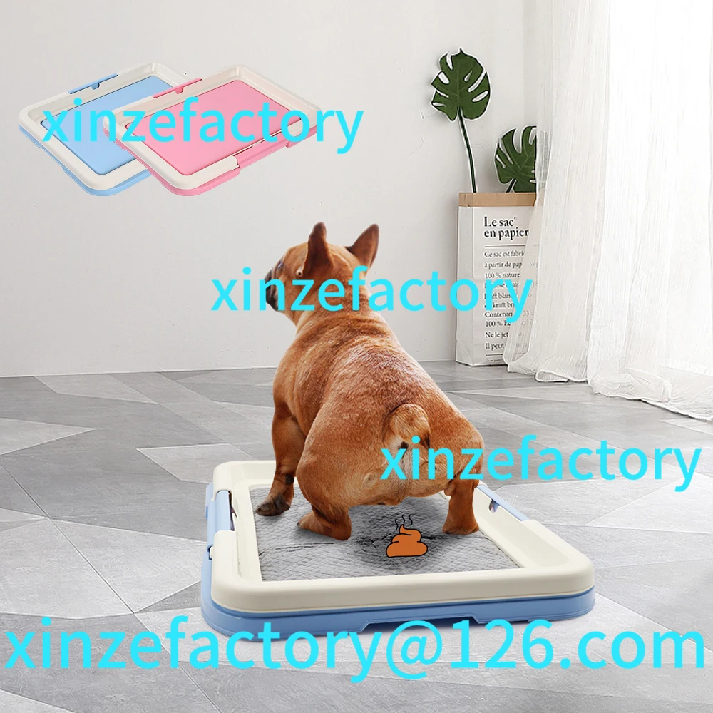 

Customizable Portable Training Toilet Indoor Potty Pet Toilet for Small Dogs Cats Cat Litter Box