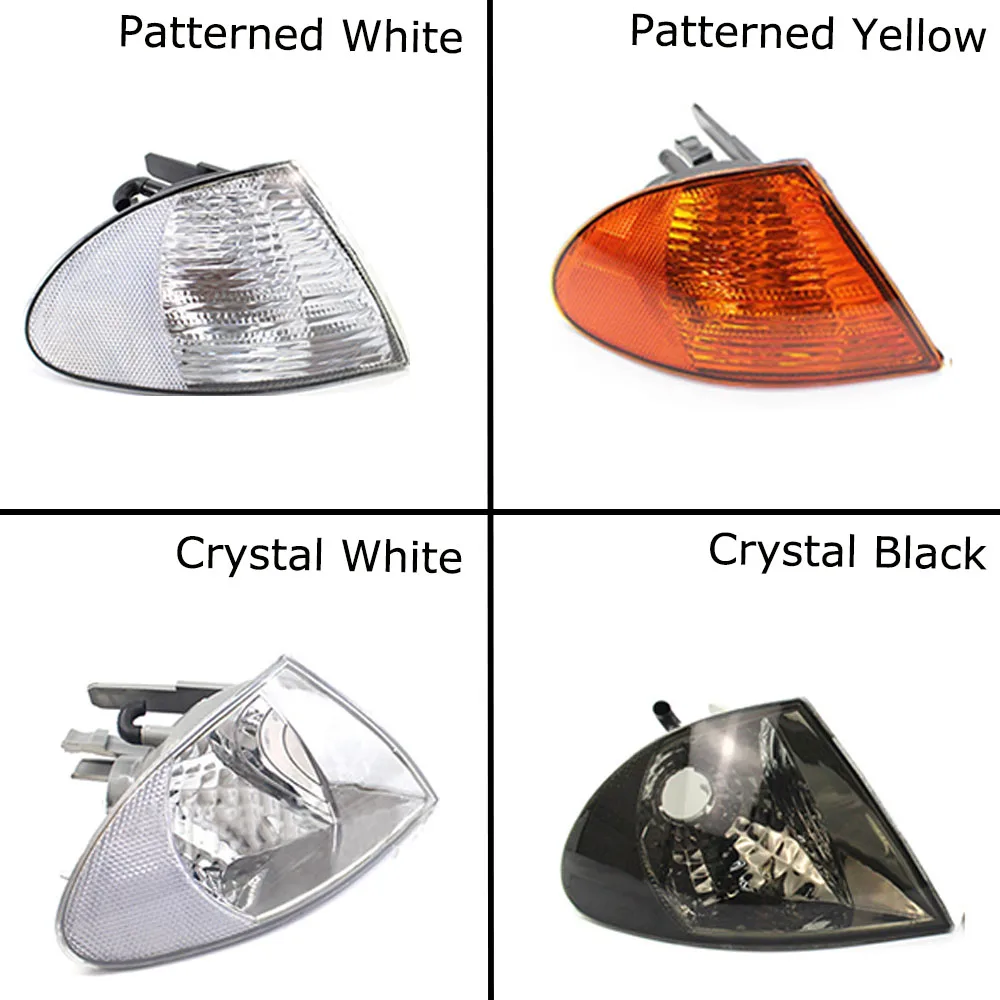 For BMW 3 Series E46 Sedan 1999 2000 2001 Turn Signal Lamp Car Corner Light Accessories flashing Fog Housing Front Headlight