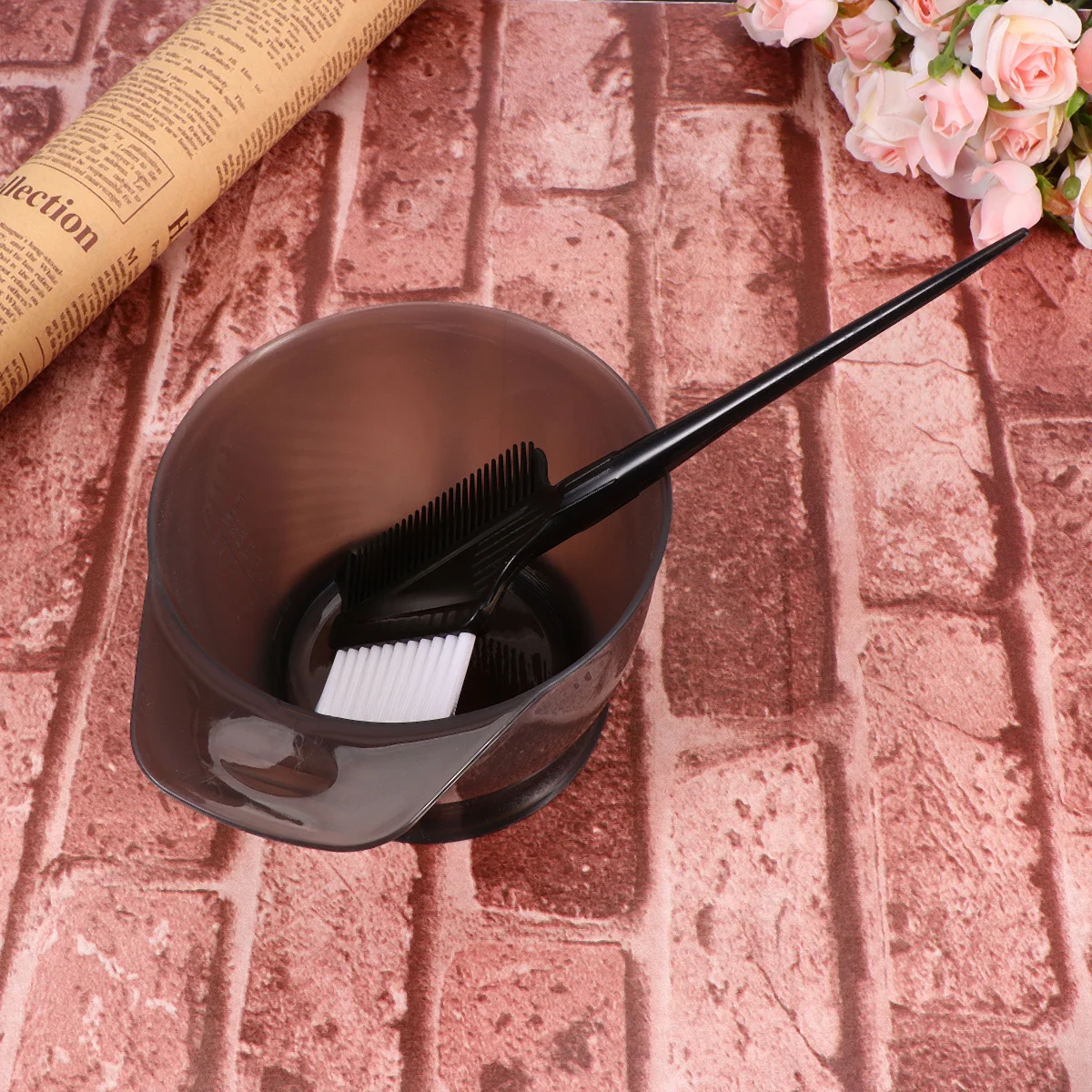 مجموعة واحدة من أدوات تلوين الشعر، مجموعة ملحقات أساسية لخدمة الذات، صبغة شعر آمنة وقابلة لإعادة الاستخدام، مجموعة أدوات احترافية للاستخدام اليومي #1