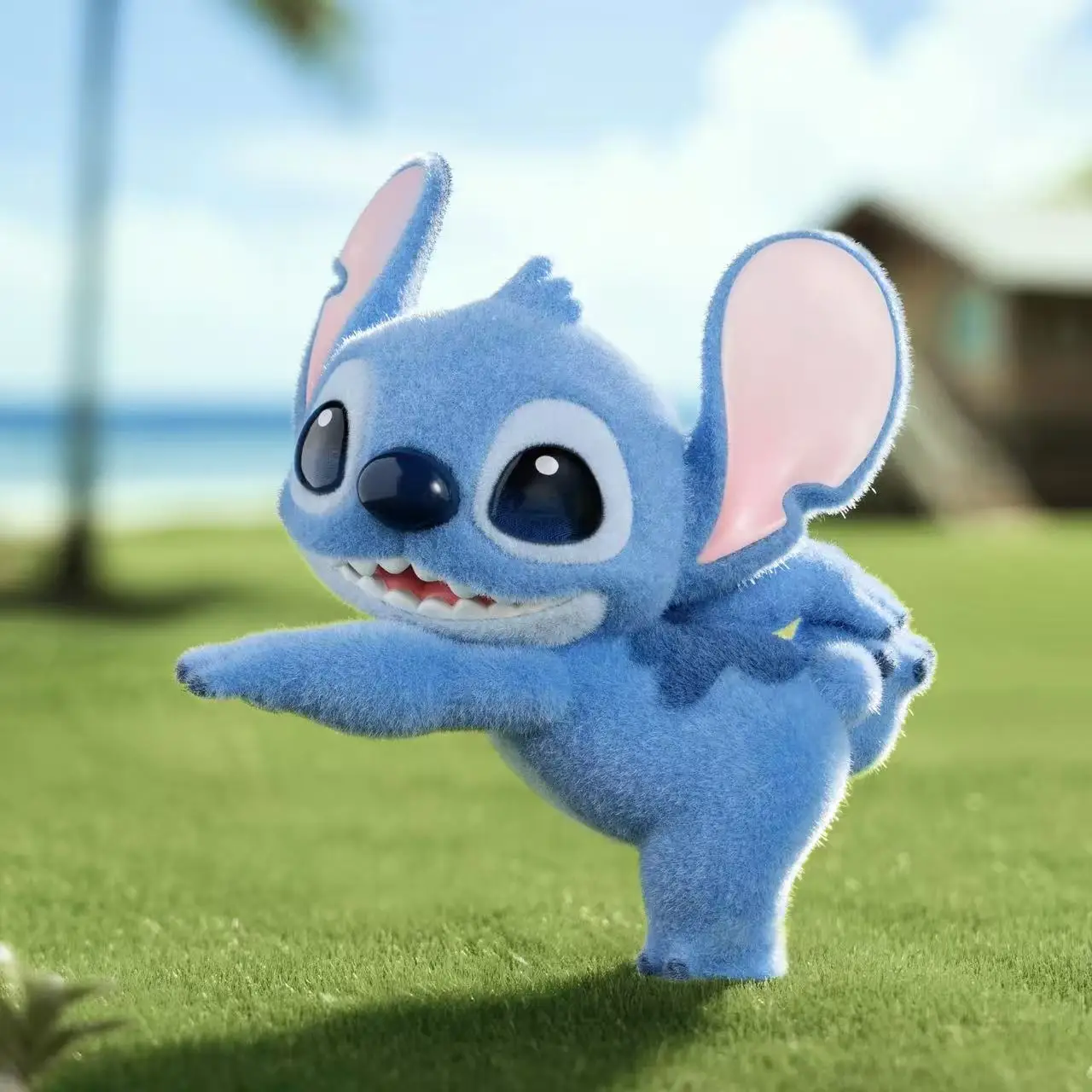 حقيقية ديزني غرزة الطاقة اليوغا سلسلة صندوق أعمى لطيف يتدفقون تمثال جمع سطح المكتب زخرفة موضة الاتجاه هدية