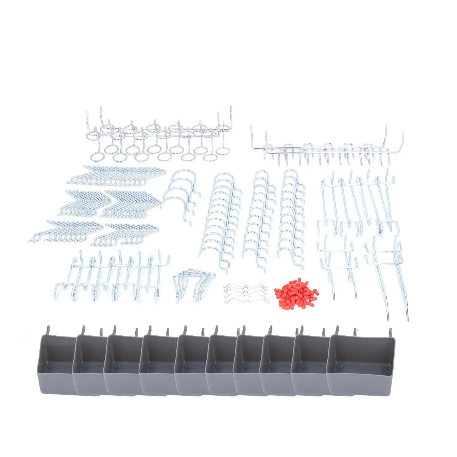 228Pcs Pegboard Hook Set - Tool Storage Organizer Kit for home Workshop Accessories