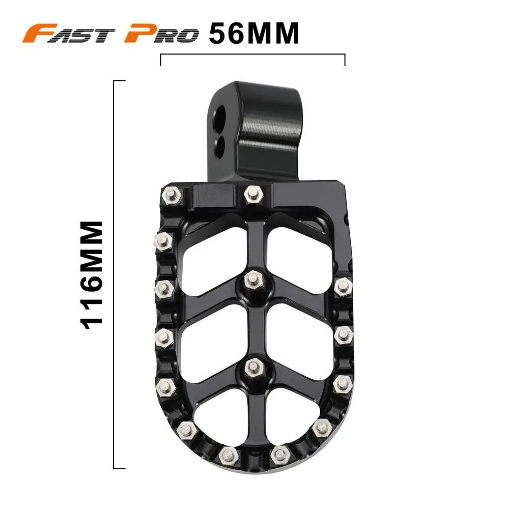 Motorcycles Accessories Footpegs Foot Pegs Pedals Foot Rests Footrests For Razor MX650 MX 650 MX500 MX350 Dirt Pit Bike Aluminum