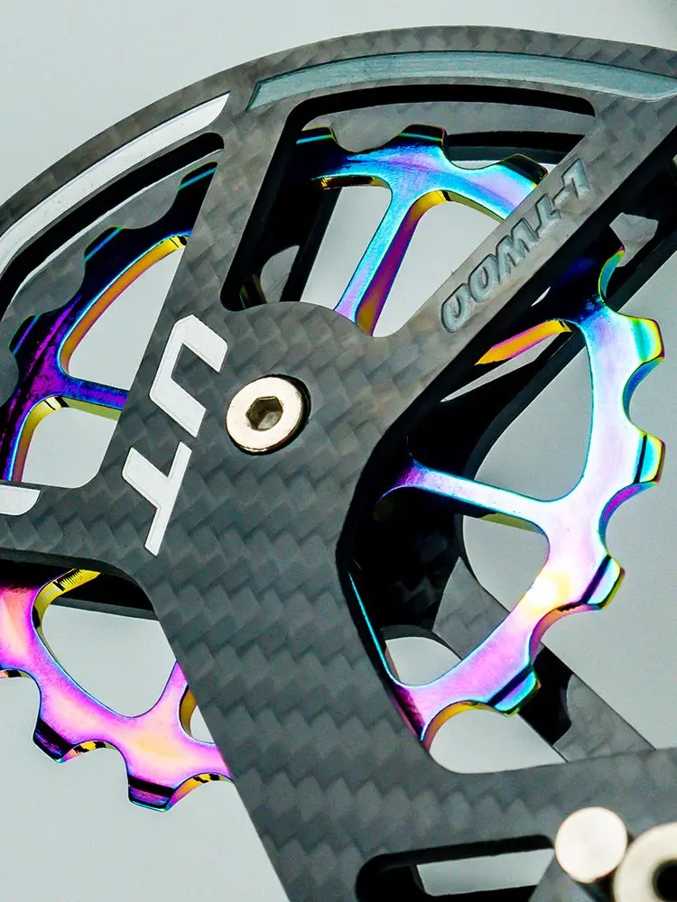 AliExpress CXWXC LTWOO UT 105 Bicycle Ceramic Bearing Carbon fiber Jockey Pulley Wheel Set Rear Derailleurs Guide Wheel Ultegra/DURA ACE/105 LT