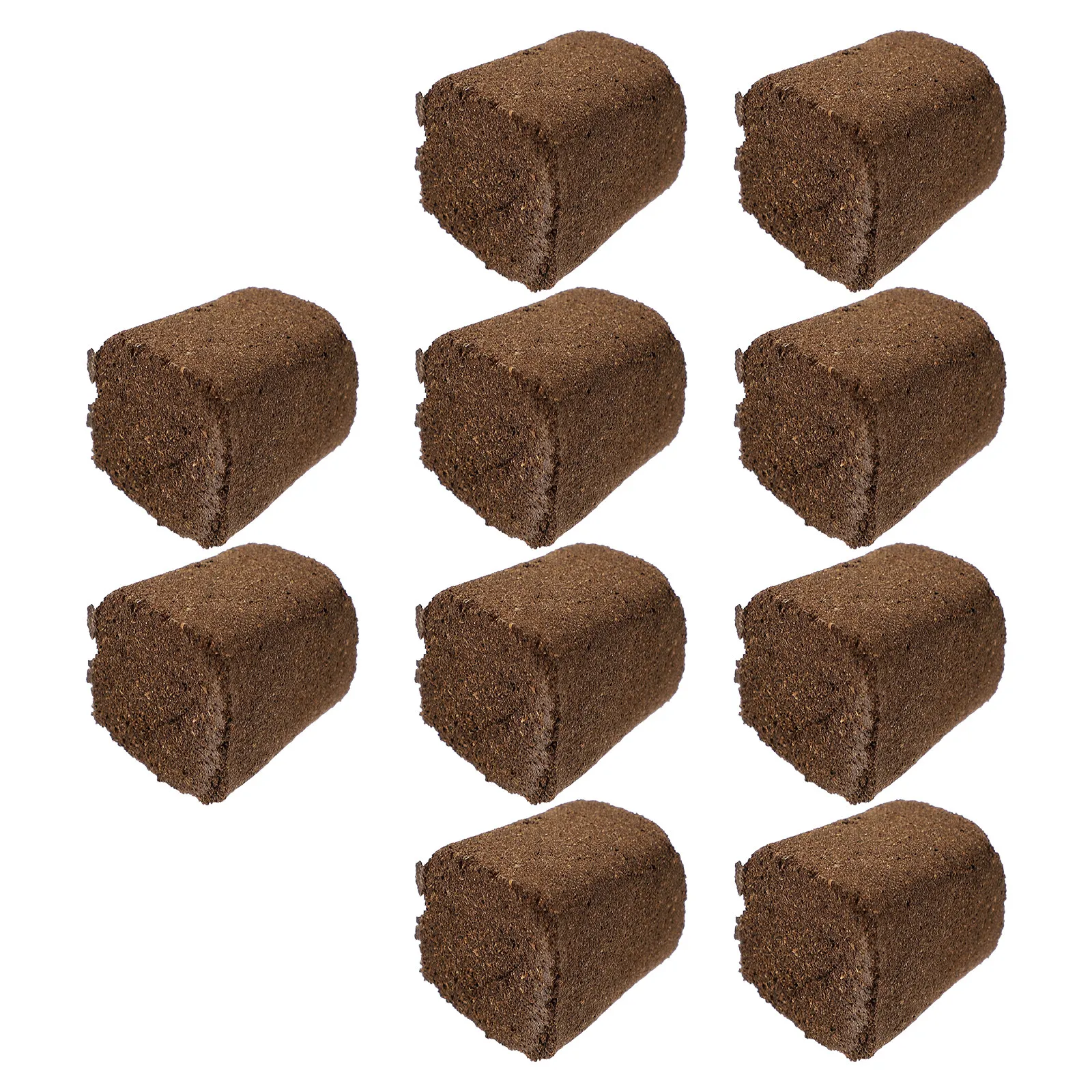 10Pcs Nursery Blocks Plant Peat Seedlings Soil Nutrient Blocks High Transplant Success Rate Soilless Cultivation Garden
