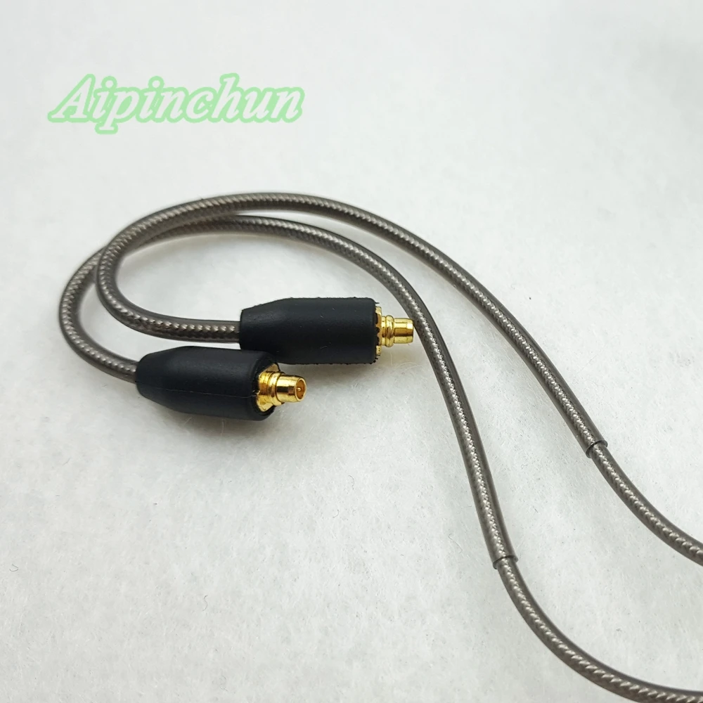 Сменный гибкий штекер Aipinchun L для наушников MMCX, кабель для наушников Shure SE215 SE315 SE425 SE535 SE846 T100 для наушников Westone