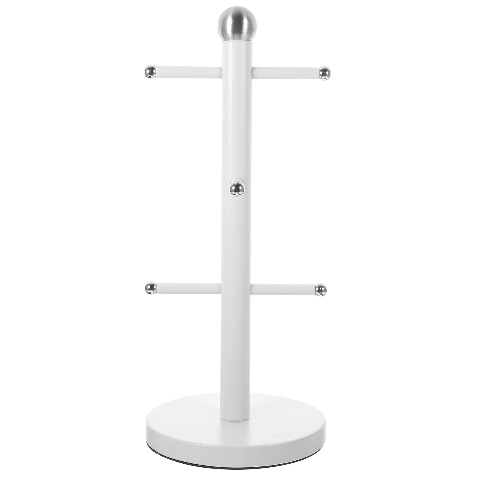 

Iron Cup Rack Kitchen White Hanging Mug Coffee Mug Holder For Counter Stand Tree Stand Coffee Cup Hanger Tea Display Organizer
