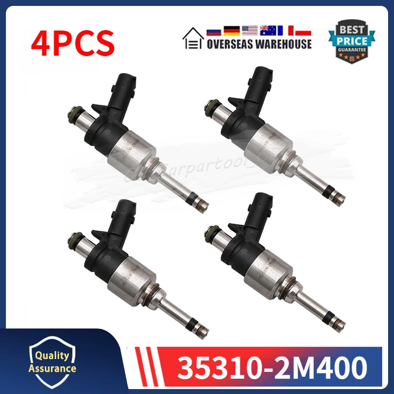 

35310-2M400 Fuel Injectors 4Pcs For Hyundai Kia 353102M40