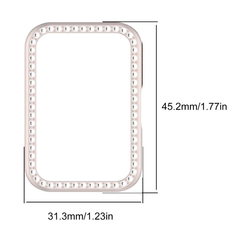 Coque pare-chocs à demi-couverture, pour cadre à 3 diamants, couvercle anti-poussière Y9RF