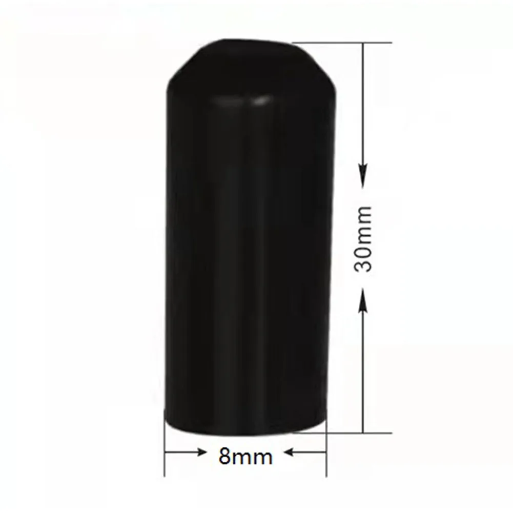 10 PCS Heat Shrink End Seal Cap 110 °C Full Shrink Temperature Insulated Wrap Wire Protect Cover Bottom Cable Sleeves