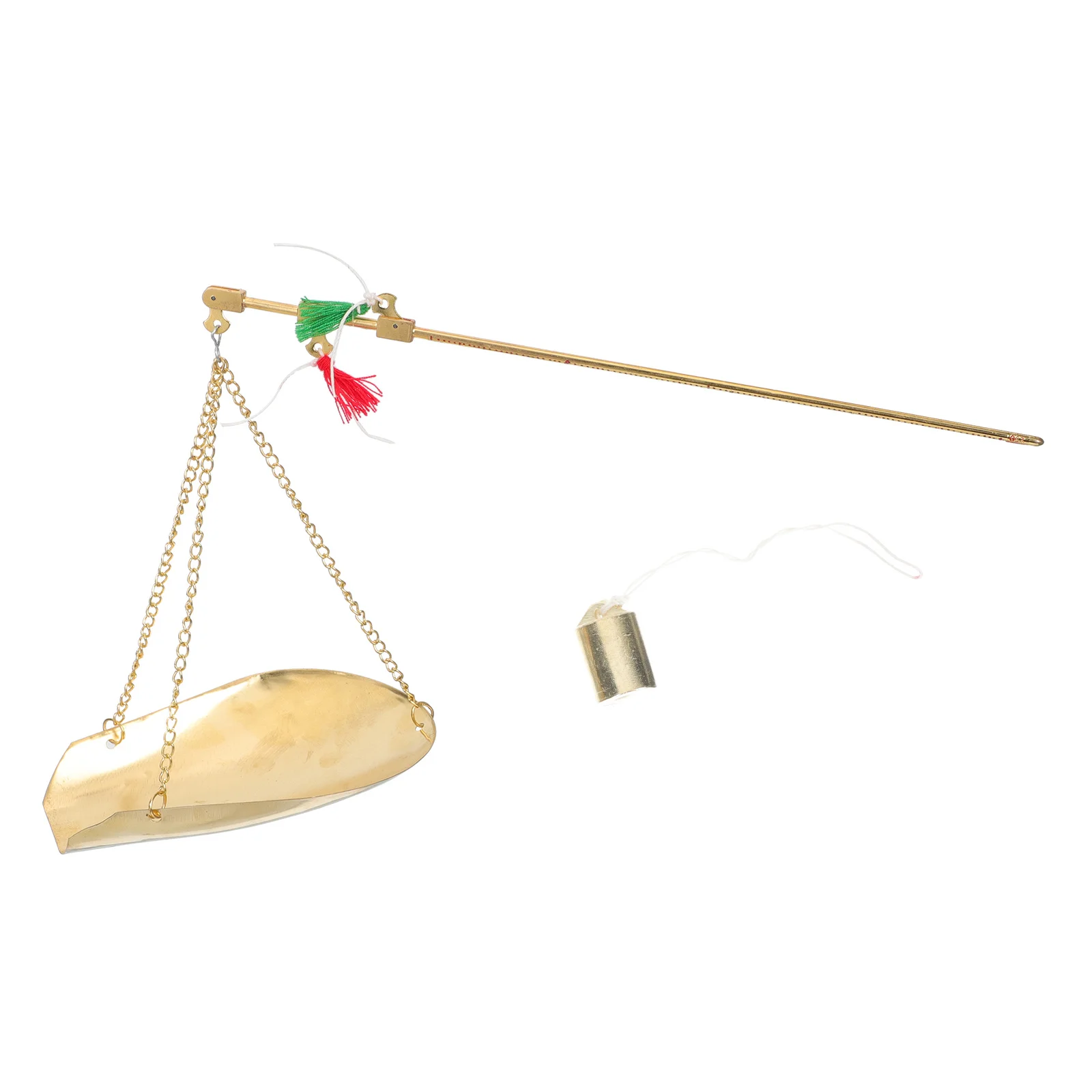 

Copper Scale Chinese Medicine Weighing Kitchen Use High Grade Material Precise Easy Read Long Service Decor