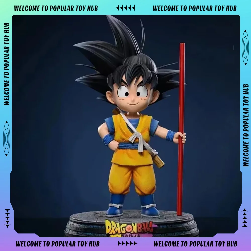 In Stock New 18cm Dragon Ball Daima Goku Super Saiyan Son Goku Action Figures Pvc Model Statue Custom Collection Christmas Gifts