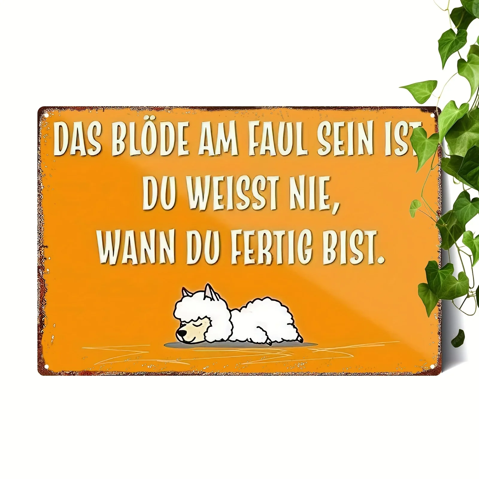 Dekoracyjna metalowa tabliczka – Germany Home Decor recenzja i cena